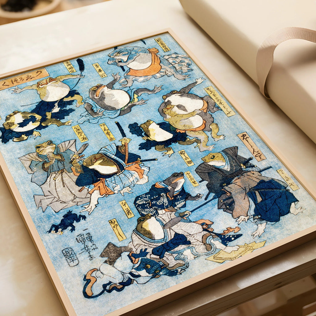Estampes d’art japonaises : vintage Utagawa Kuniyoshi, Ohara Koson, Goyo Hashiguchi