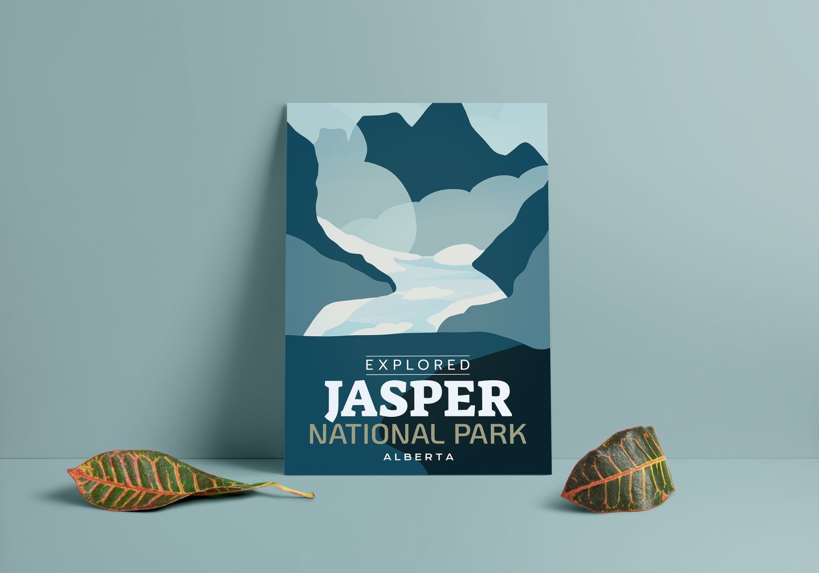 Jasper National Park 'Explored' Poster