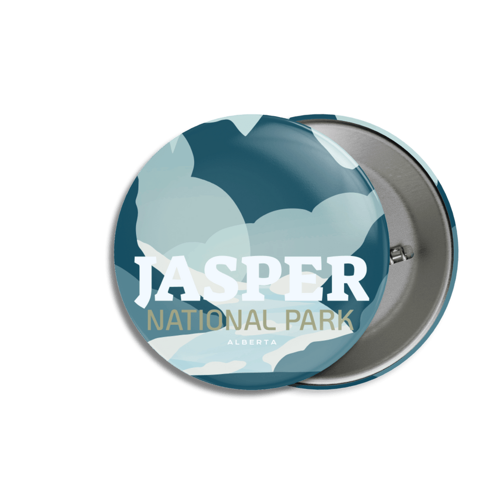 Badge à épingle du parc national Jasper du Canada