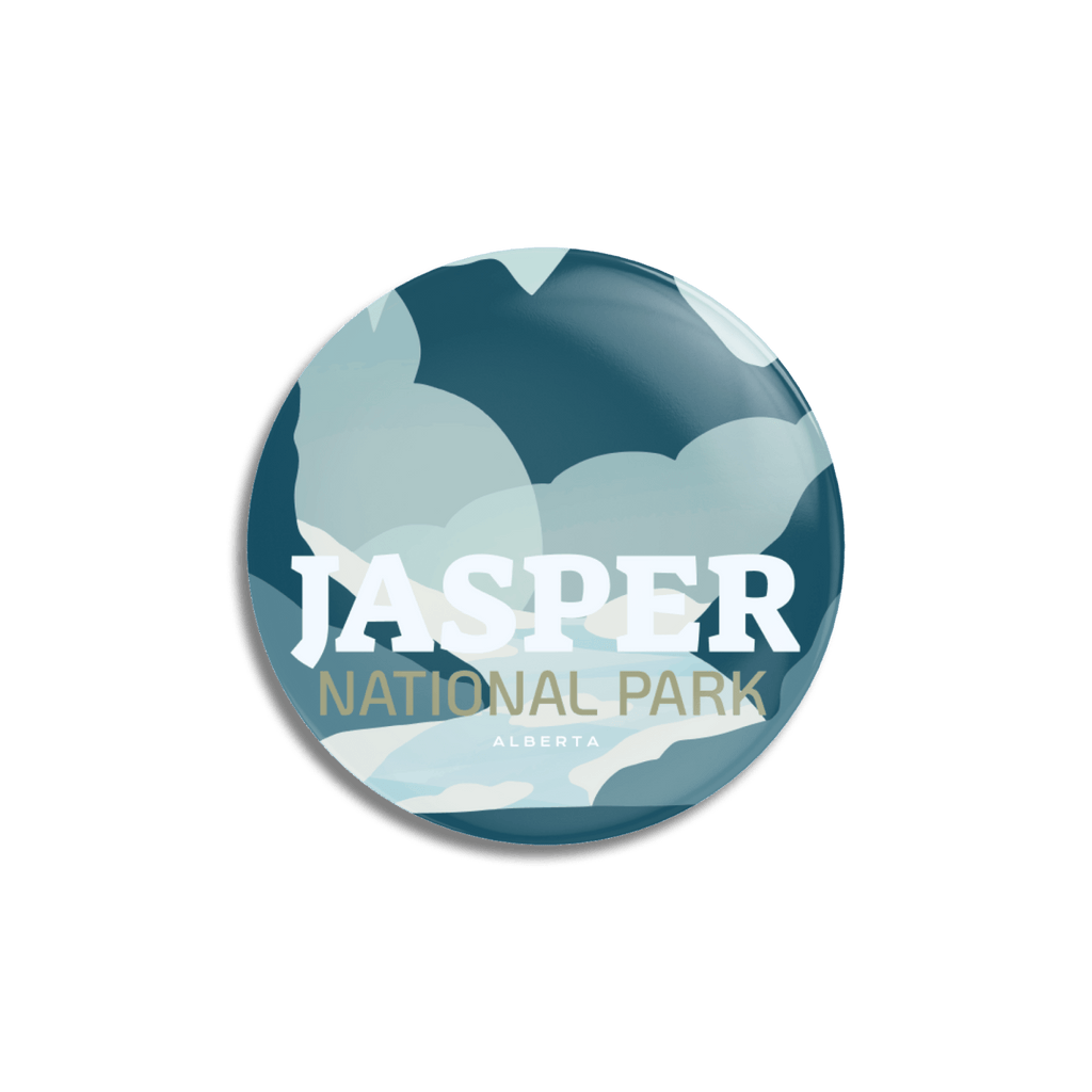 Badge à épingle du parc national Jasper du Canada
