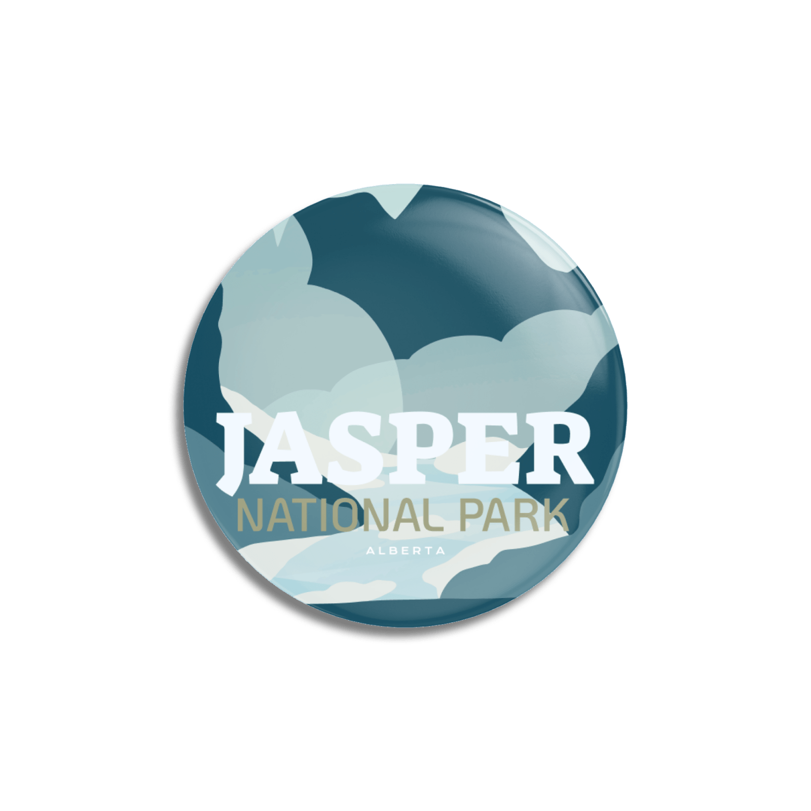 Badge à épingle du parc national Jasper du Canada