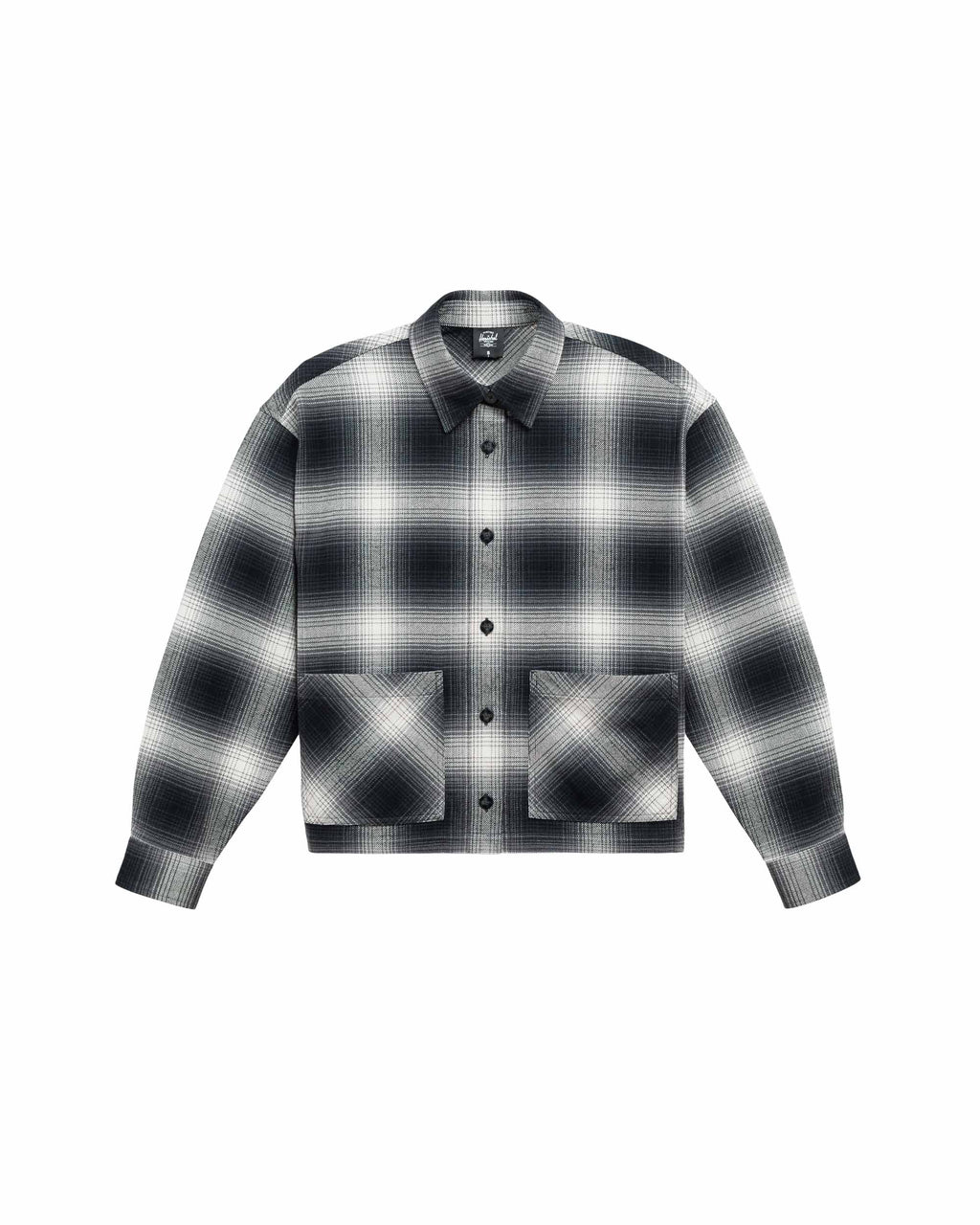 Chemise boutonnée en flanelle pour femme