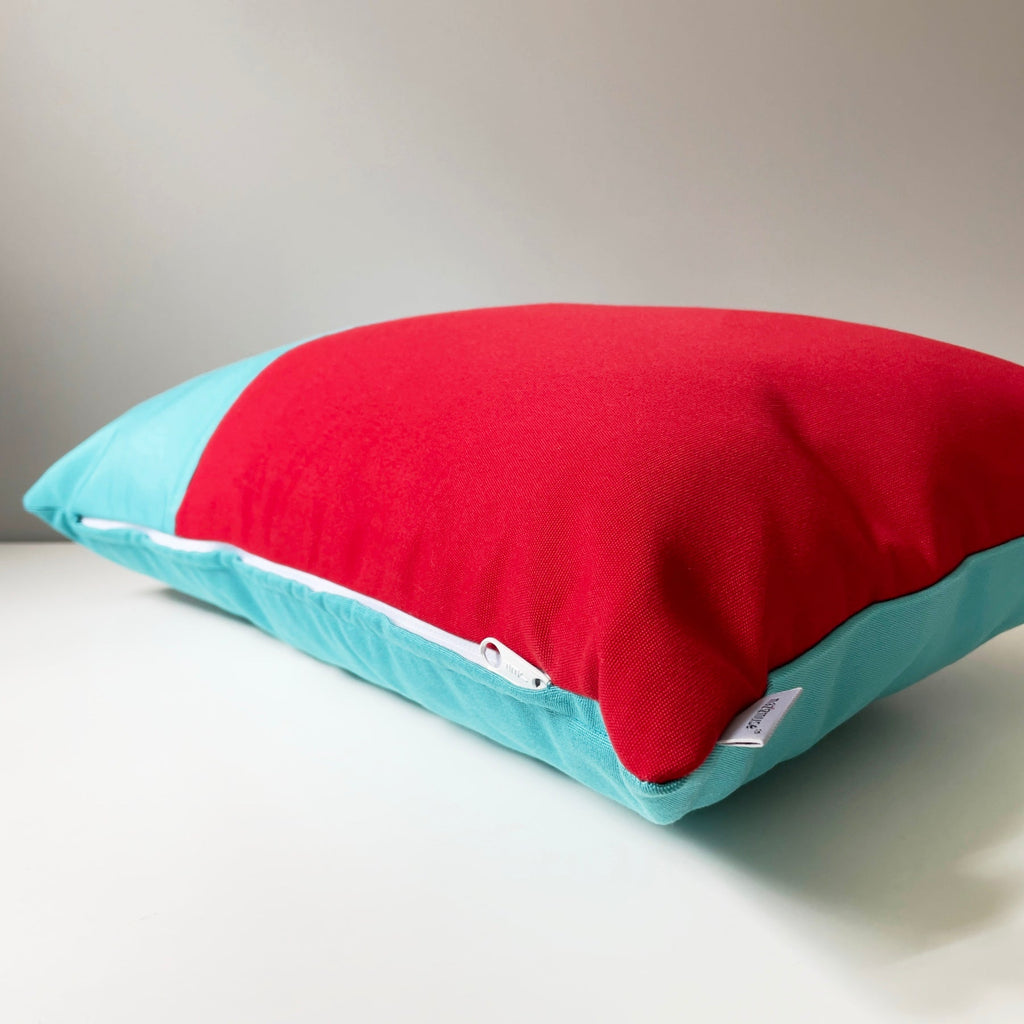 Colorful Sunbrella® Outdoor Pillow Cover, Modern Patio Cushions