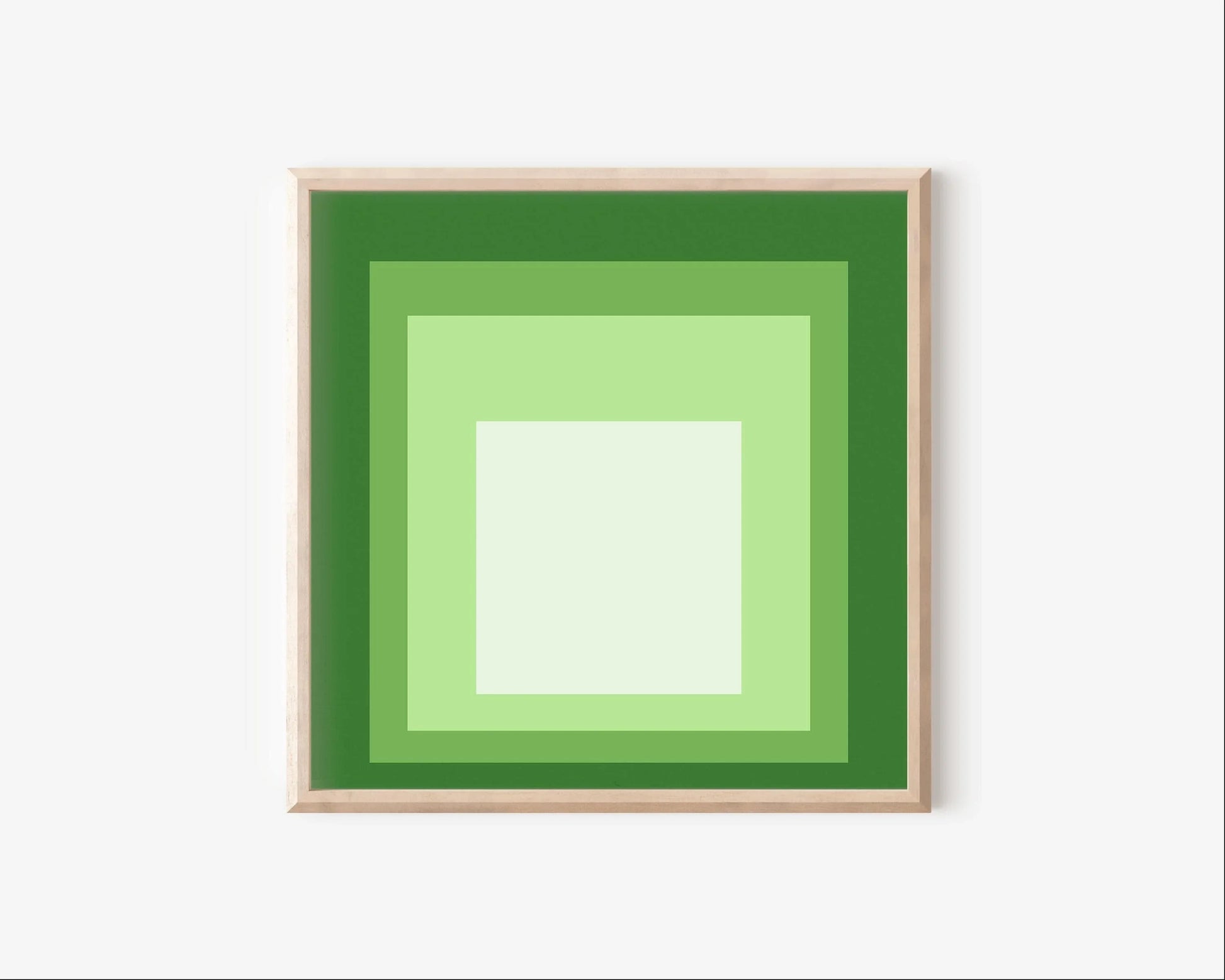 Estampe giclée « Hommage au carré » inspirée par Josef Albers : Art moderne du milieu du XXe siècle