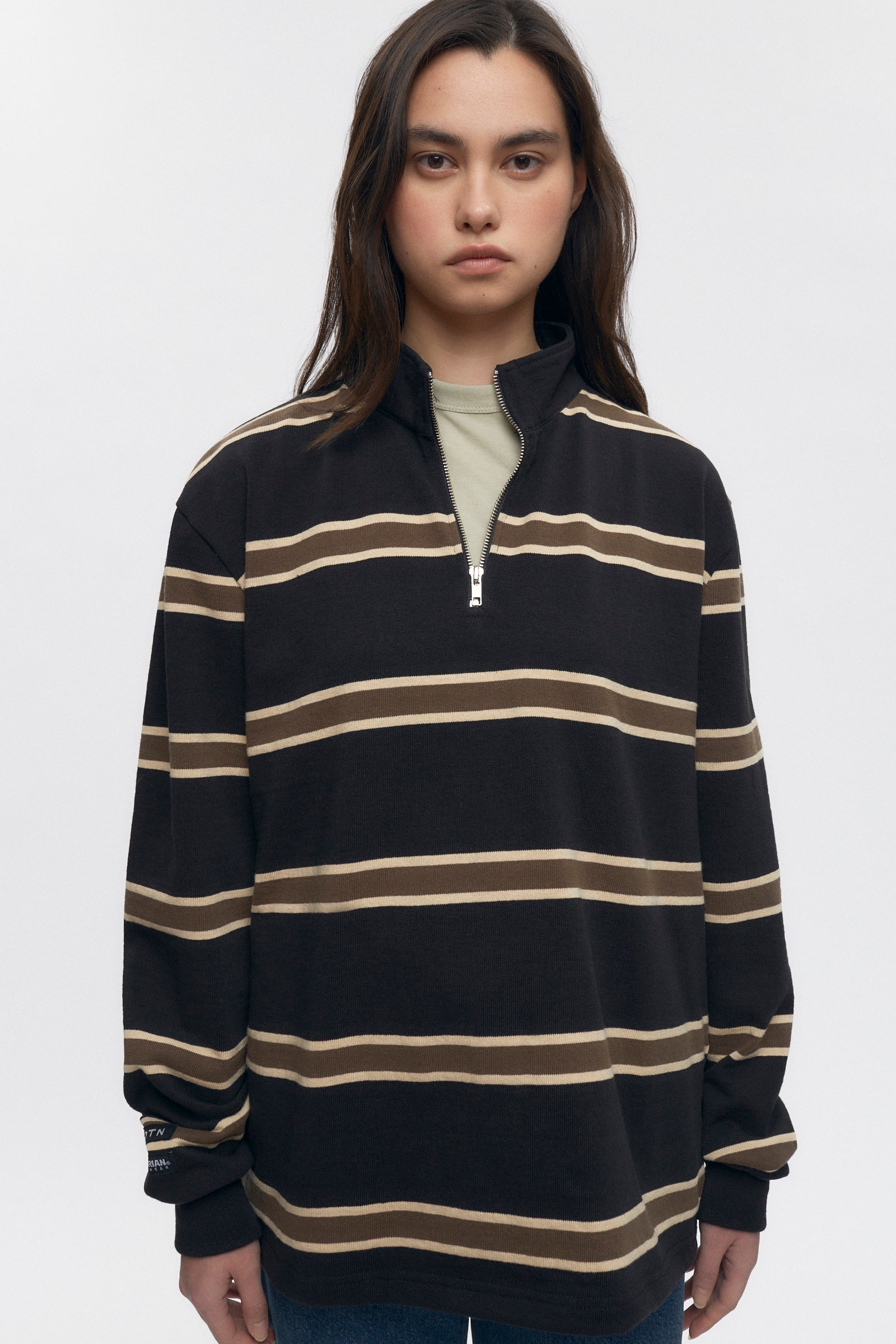 Rugby Half-Zip Sweatshirt
