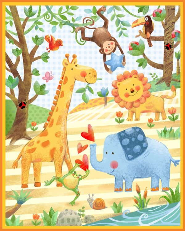 Wee Ones - Jungle Panel