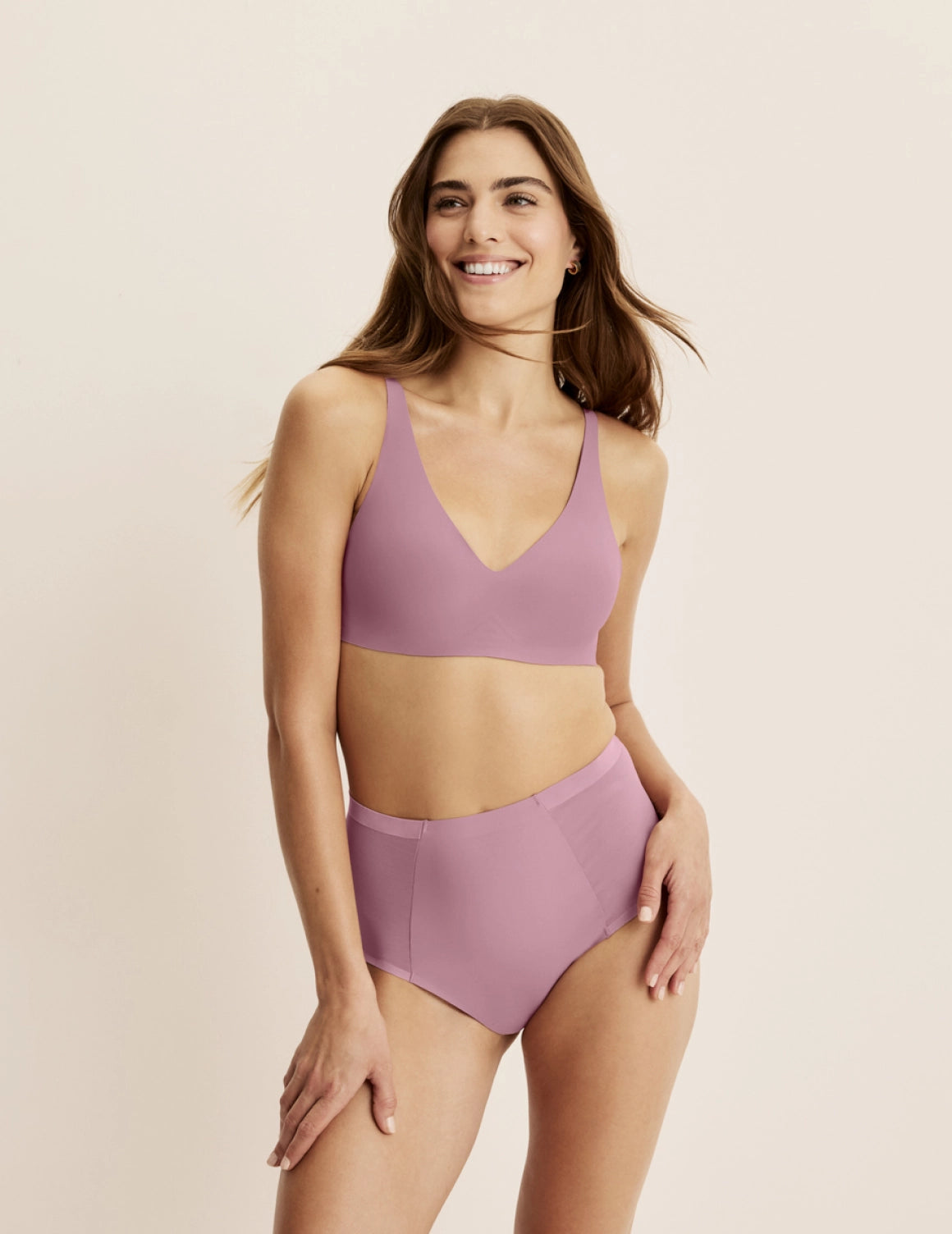 Light Leakproof No-Show Mesh High Rise