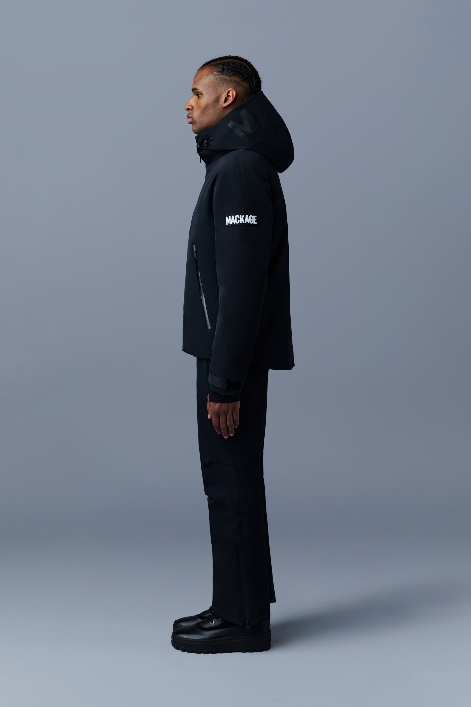 YUKIO down ski jacket with hood