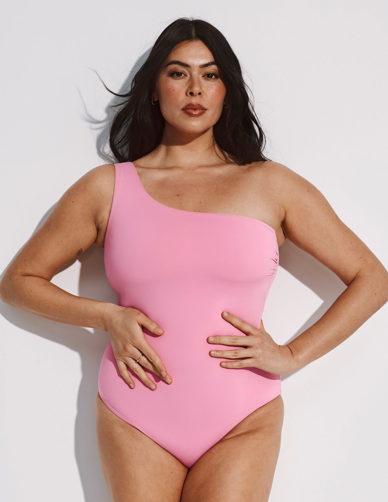 Maillot de bain une pièce asymétrique