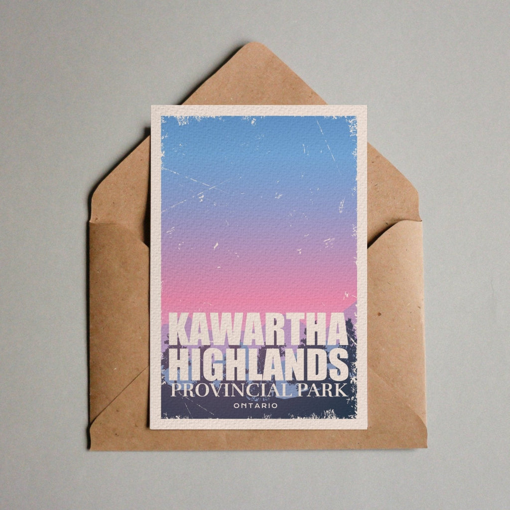 Kawartha Highlands Ontario Provincial Park Postcard, Canada Parks