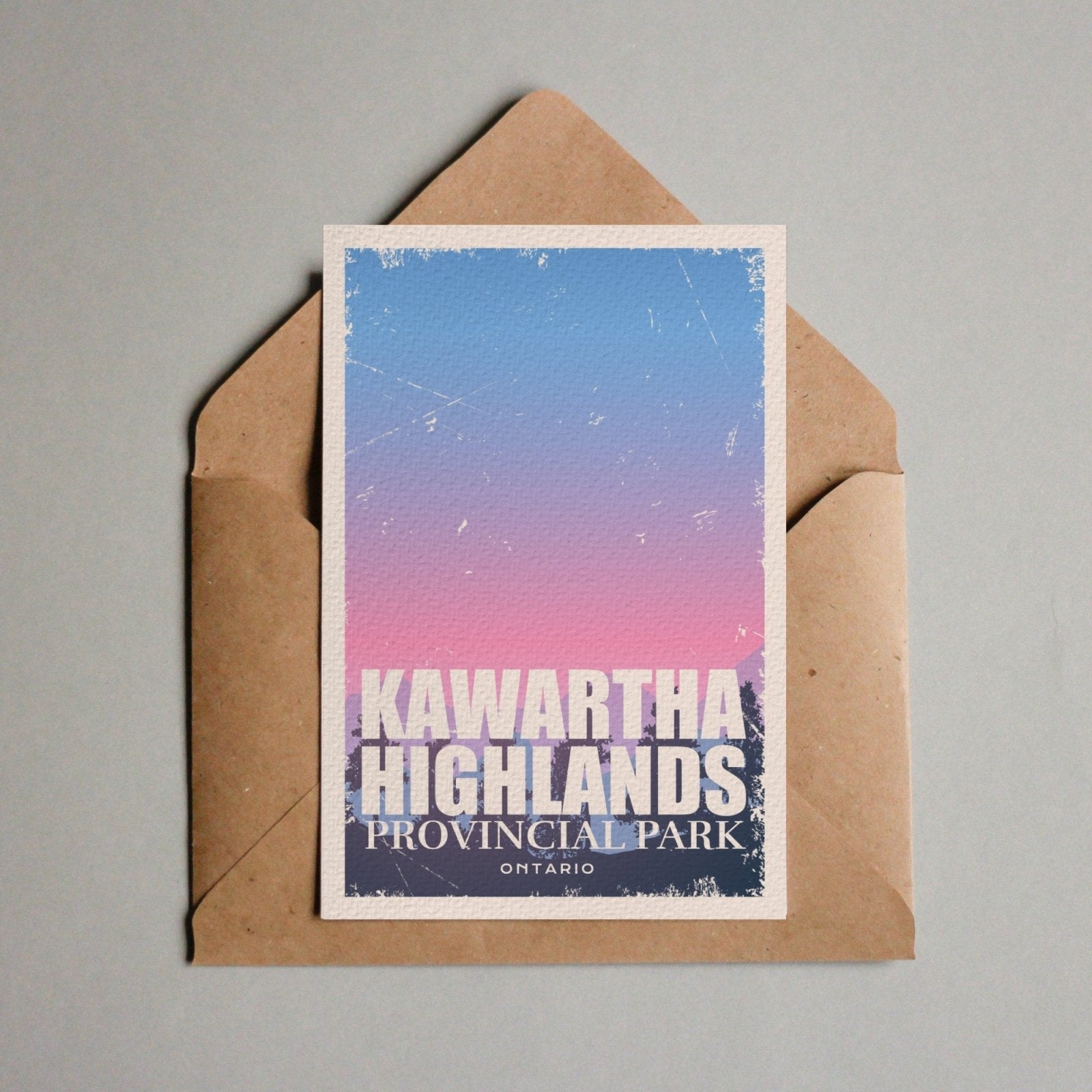 Kawartha Highlands Ontario Provincial Park Postcard, Canada Parks