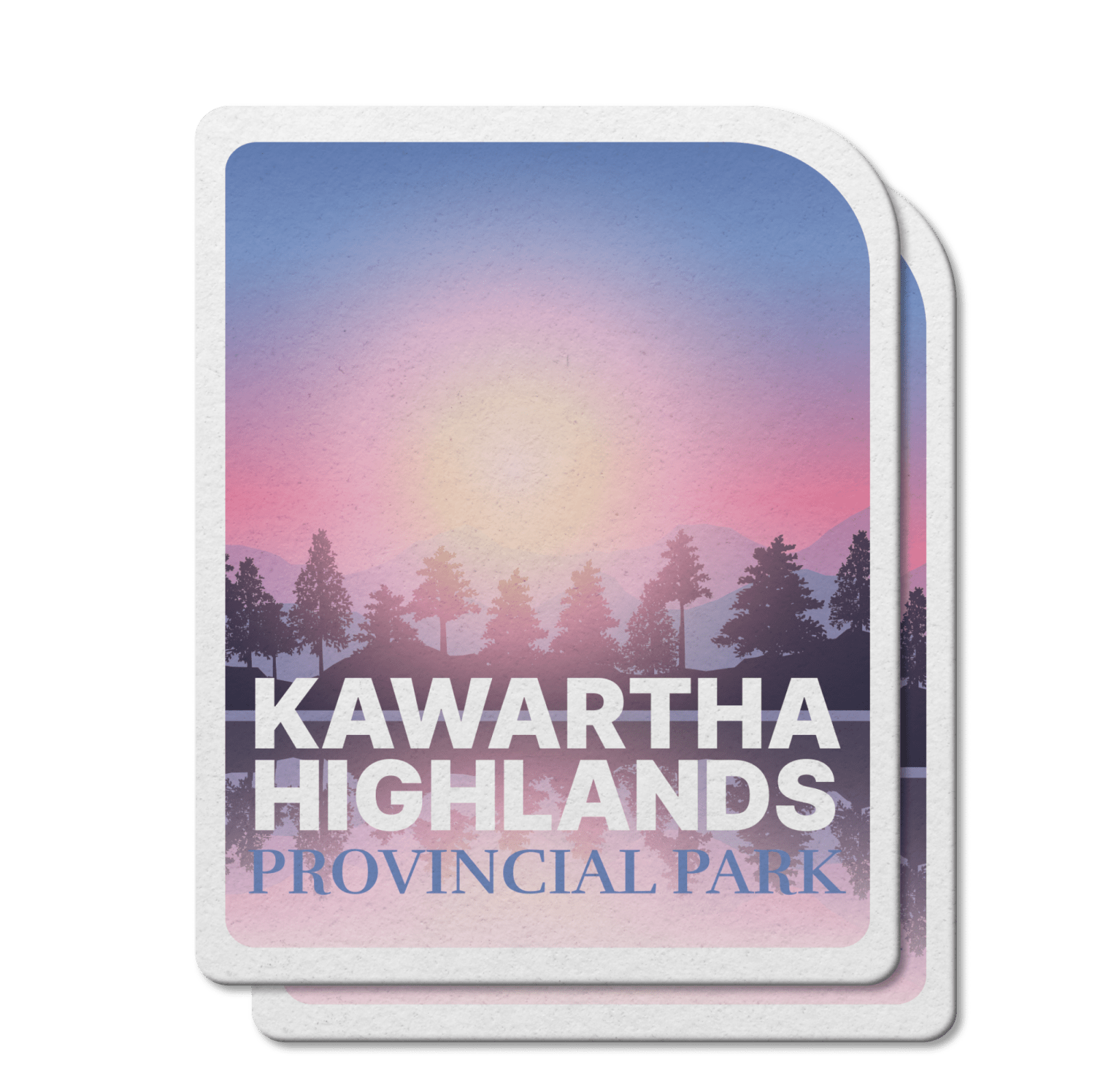 Kawartha Highlands Ontario Provincial Park Waterproof Vinyl Sticker, Canada Parks