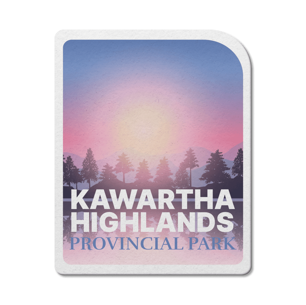 Kawartha Highlands Ontario Provincial Park Waterproof Vinyl Sticker, Canada Parks
