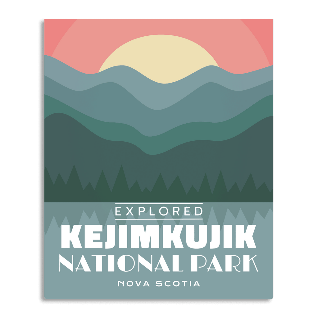 Affiche « Explorée » du parc national de Kejimkujik