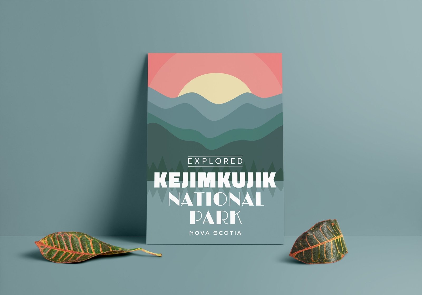 Affiche « Explorée » du parc national de Kejimkujik