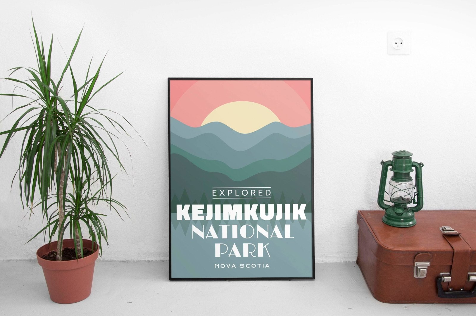 Affiche « Explorée » du parc national de Kejimkujik