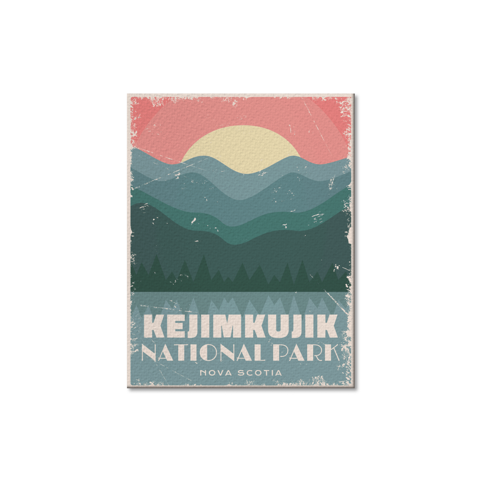Kejimkujik National Park of Canada Postcard