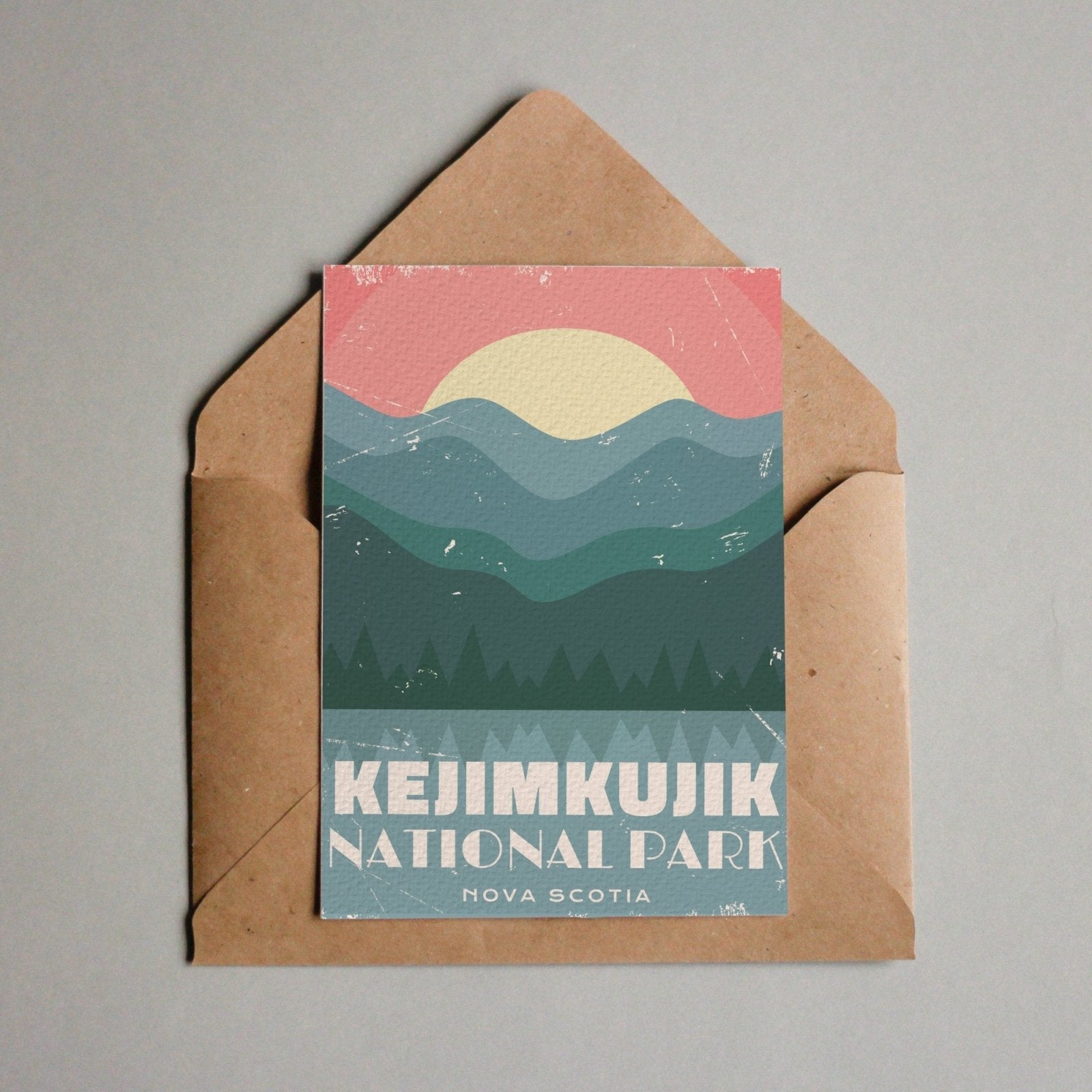 Kejimkujik National Park of Canada Postcard