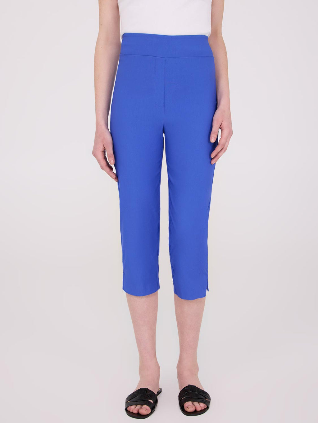 Pantalon Capri avec ourlet fendu
