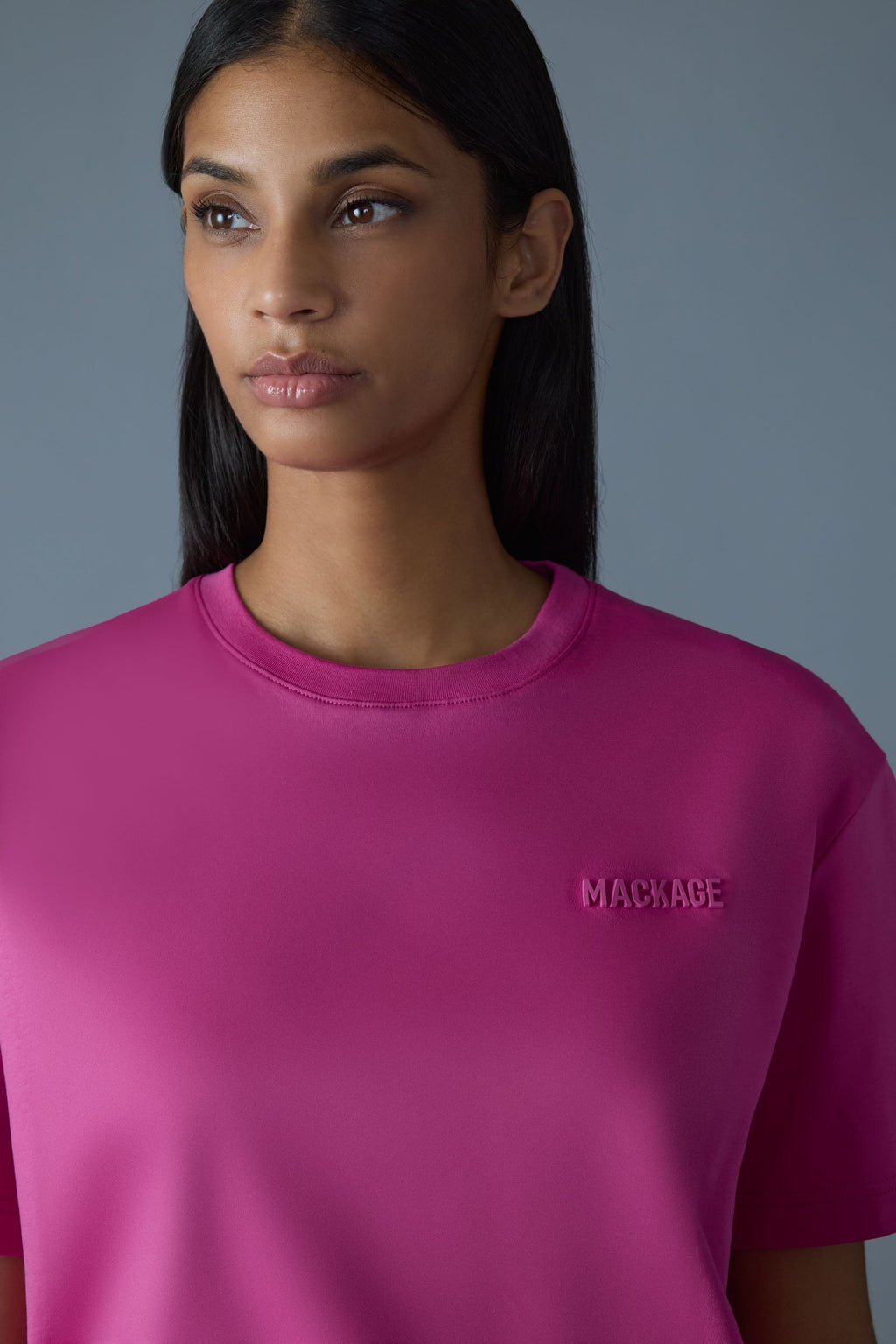 TEE-W T-shirt with Mackage silicone logo