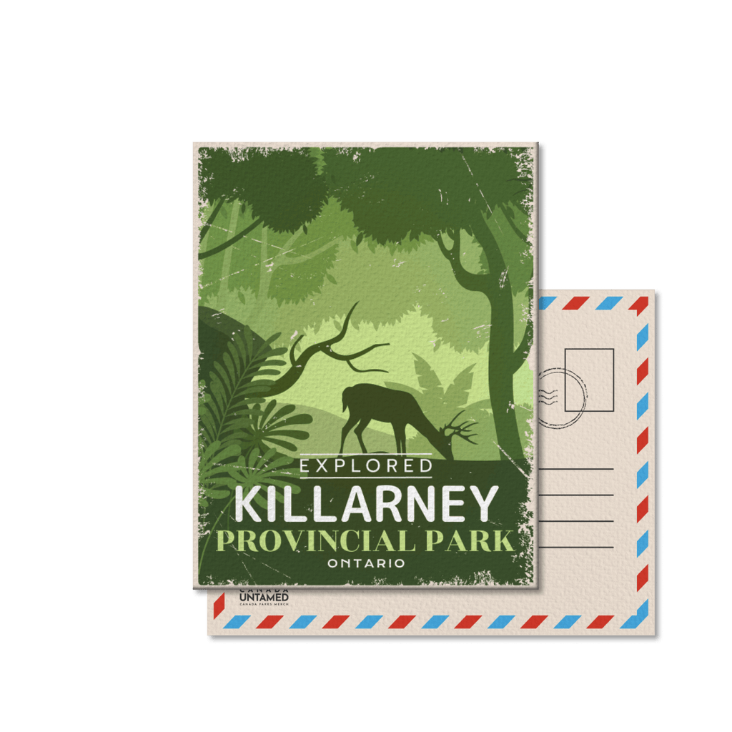 Carte postale du parc provincial de Killarney, en Ontario