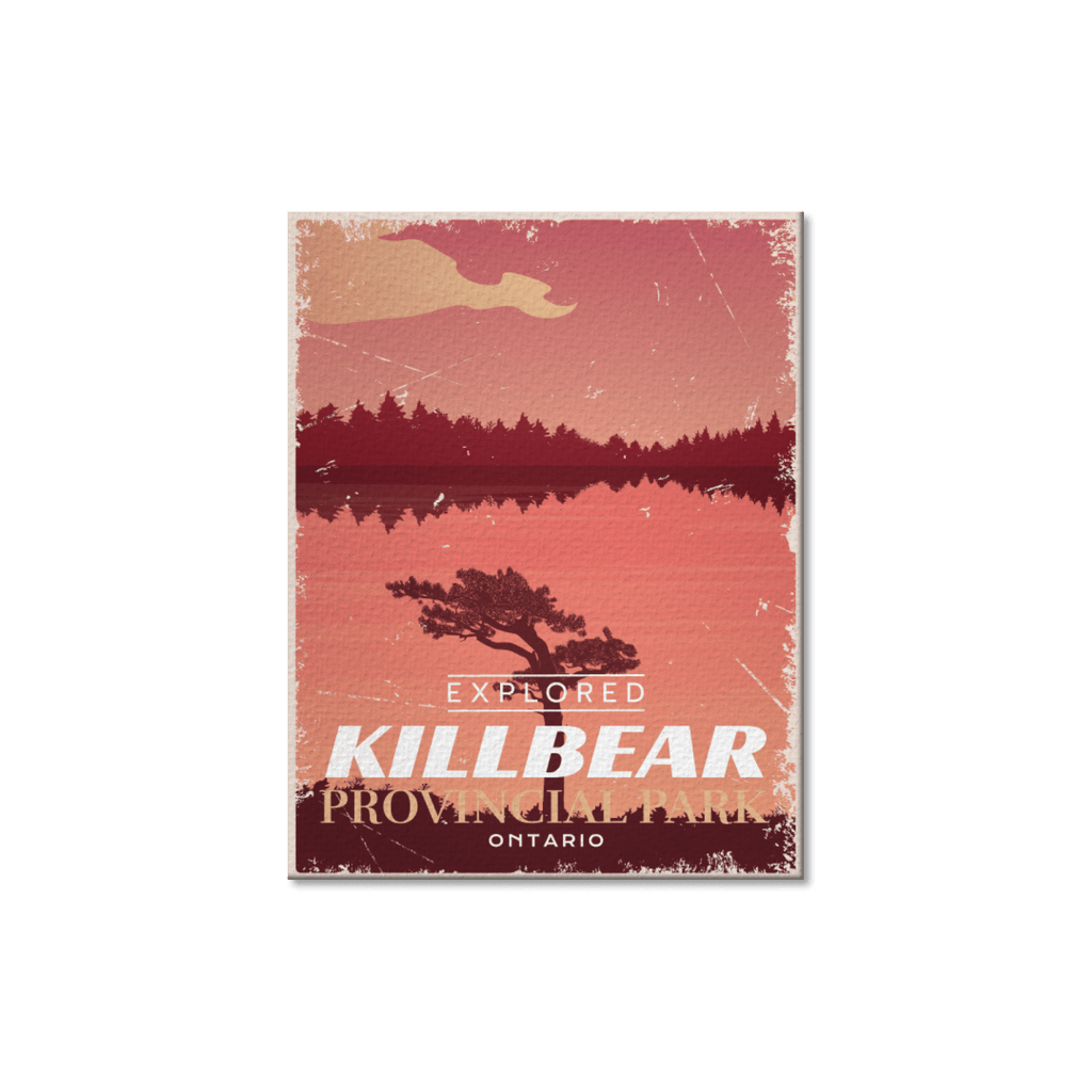 Carte postale du parc provincial Killbear, Ontario