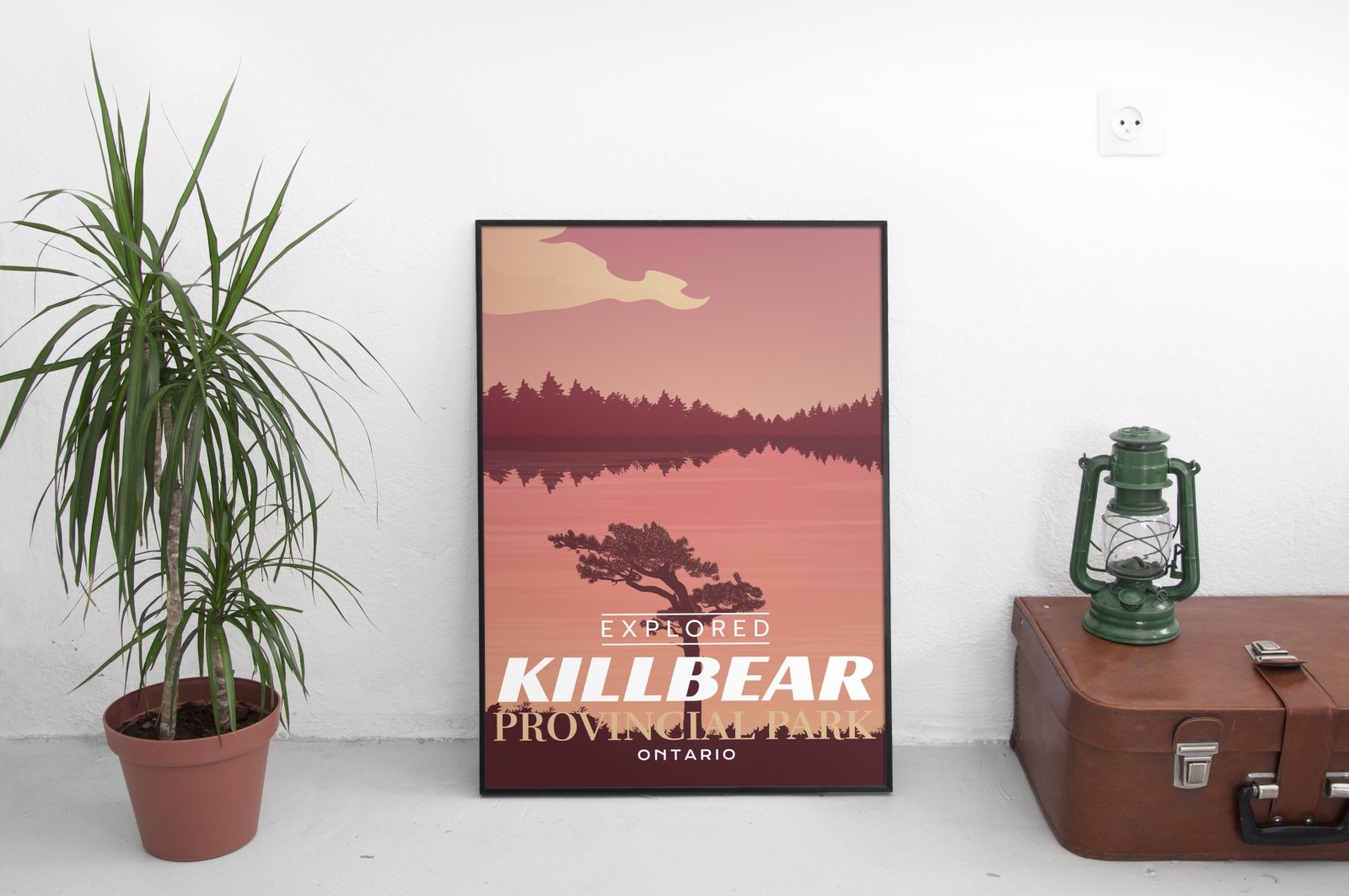 Affiche « Explorée » du parc provincial Killbear