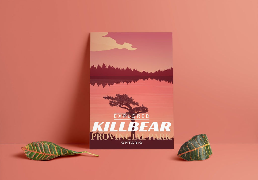 Affiche « Explorée » du parc provincial Killbear