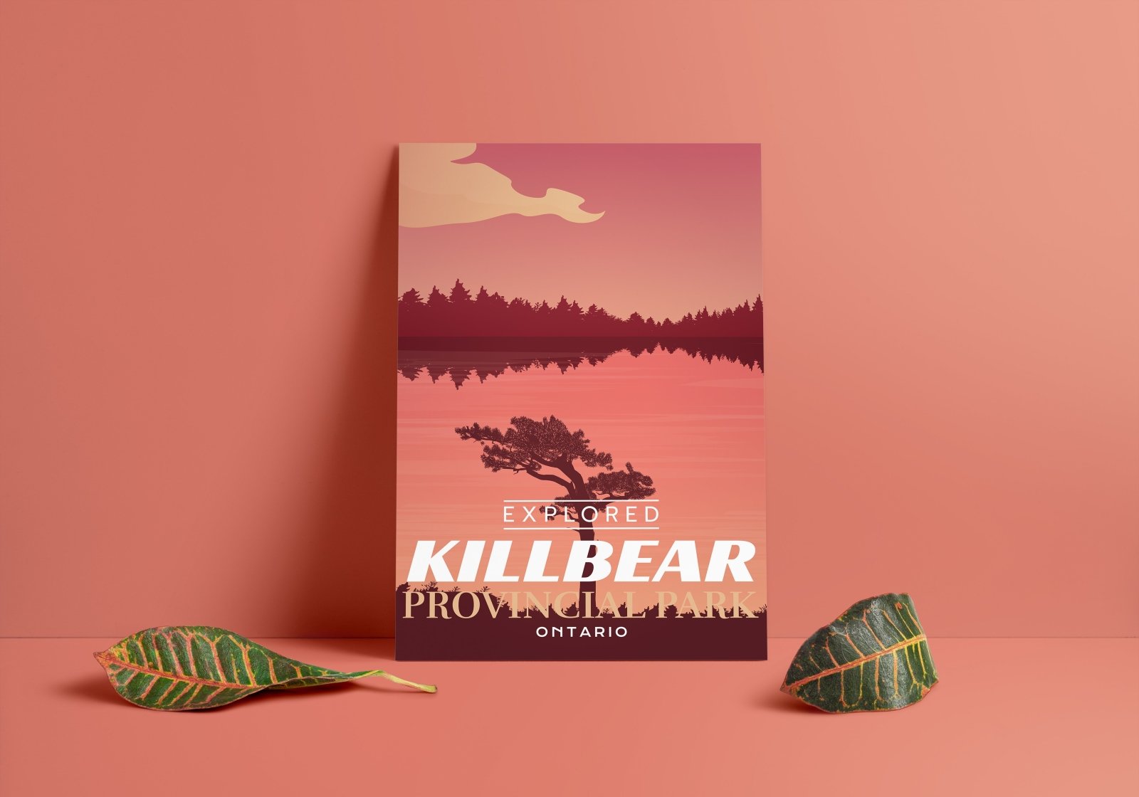 Affiche « Explorée » du parc provincial Killbear