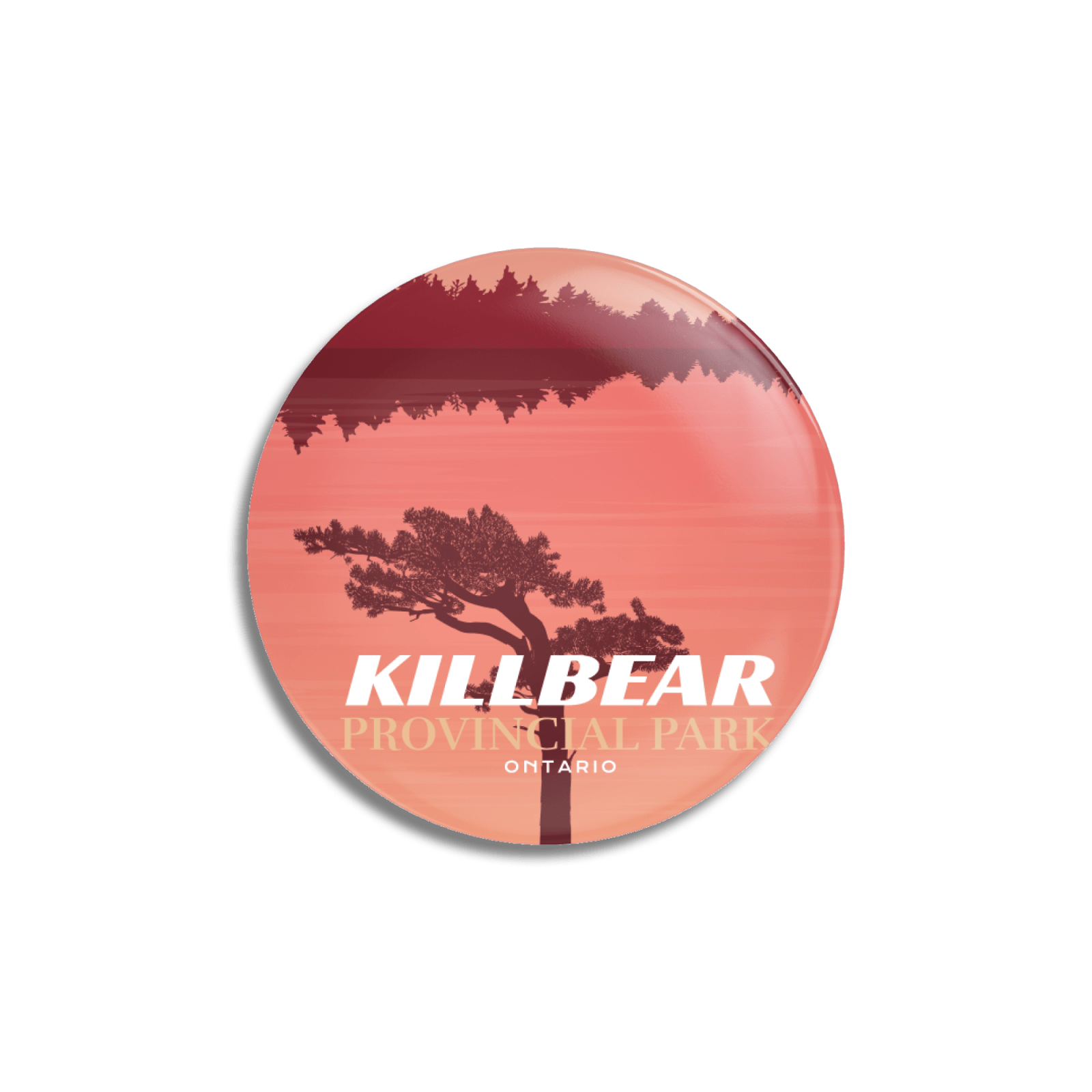 Parc provincial Killbear de l'Ontario - Bouton à épingle