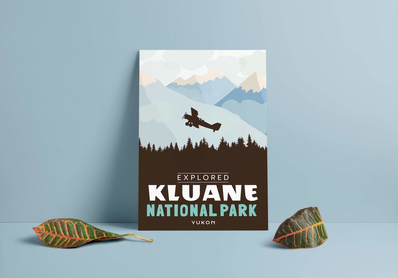 Kluane National Park 'Explored' Poster