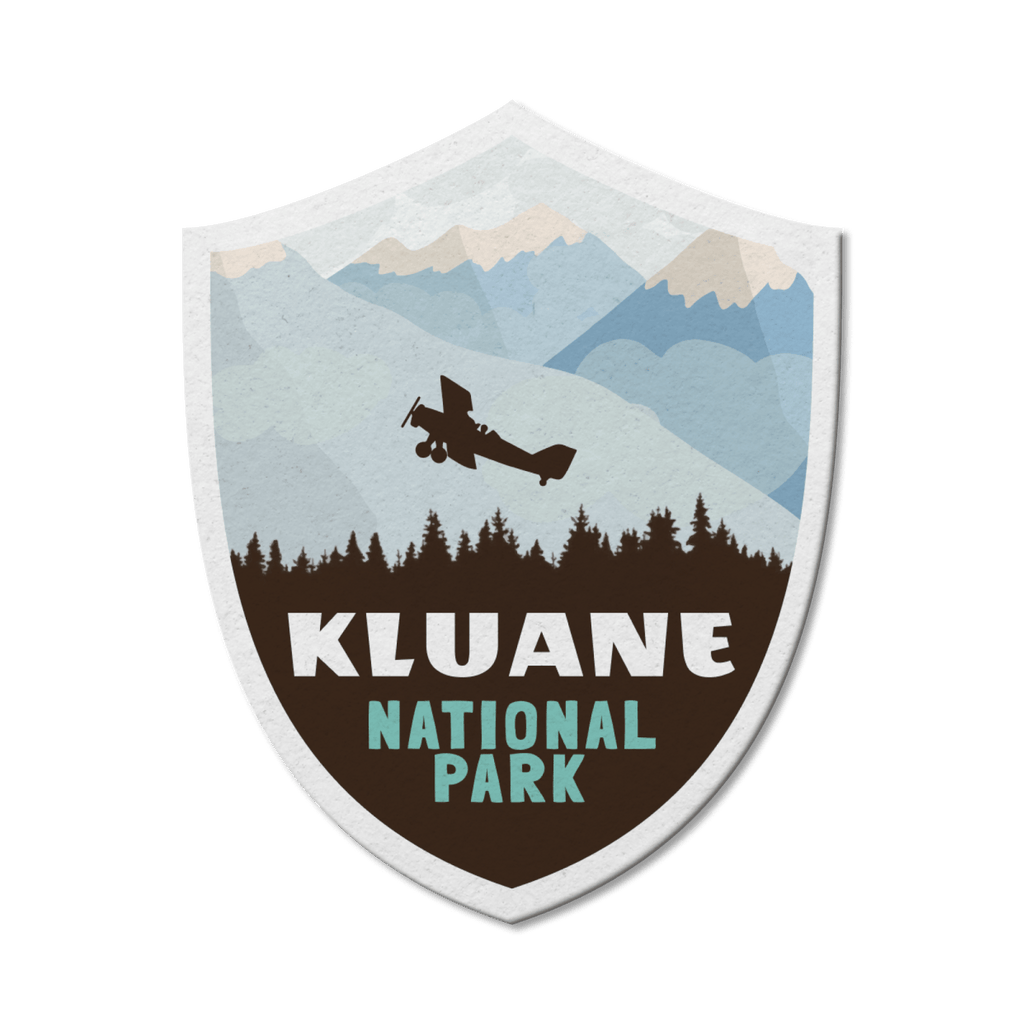 Kluane National Park of Canada Waterproof Vinyl Sticker
