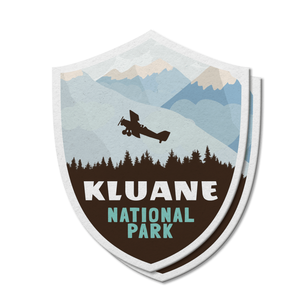Kluane National Park of Canada Waterproof Vinyl Sticker