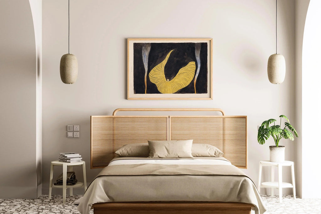 Koloman Moser Art Nouveau Print : Loie Fuller Archange Affiche