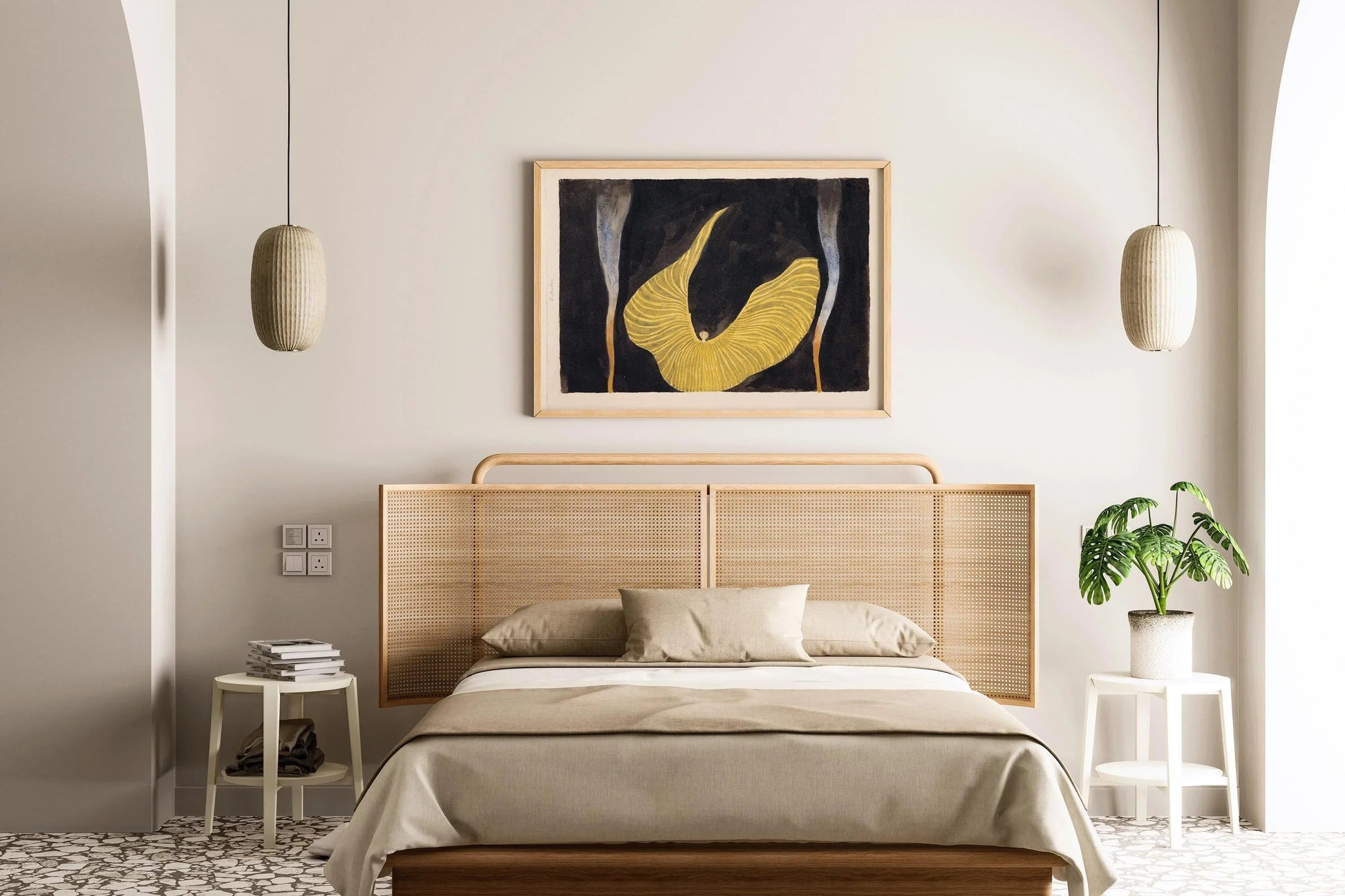 Koloman Moser Art Nouveau Print : Loie Fuller Archange Affiche