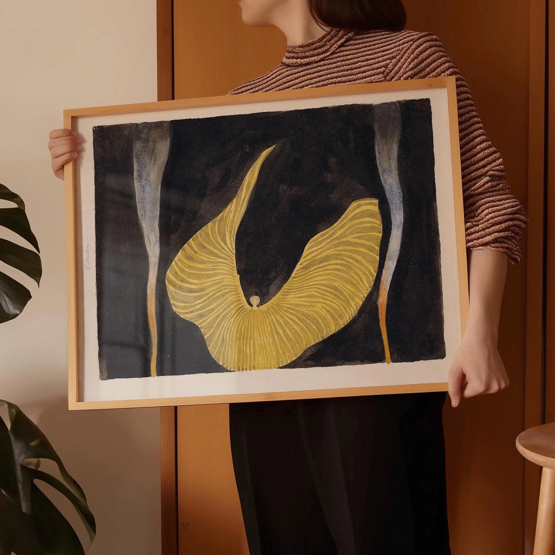 Koloman Moser Art Nouveau Print : Loie Fuller Archange Affiche