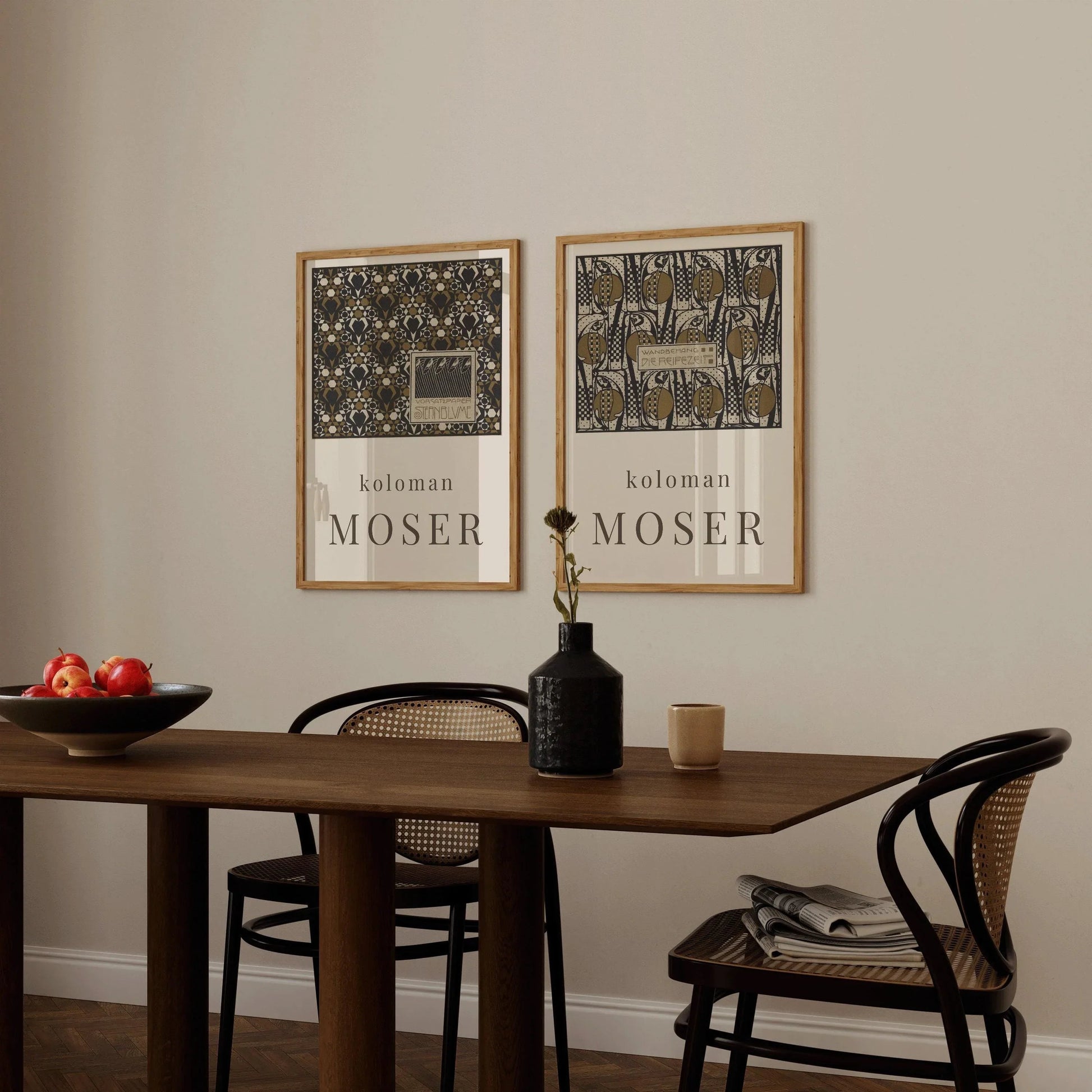 Koloman Moser STATEMENT DUO Prints |  | Iconic Art Famous Painting available framed