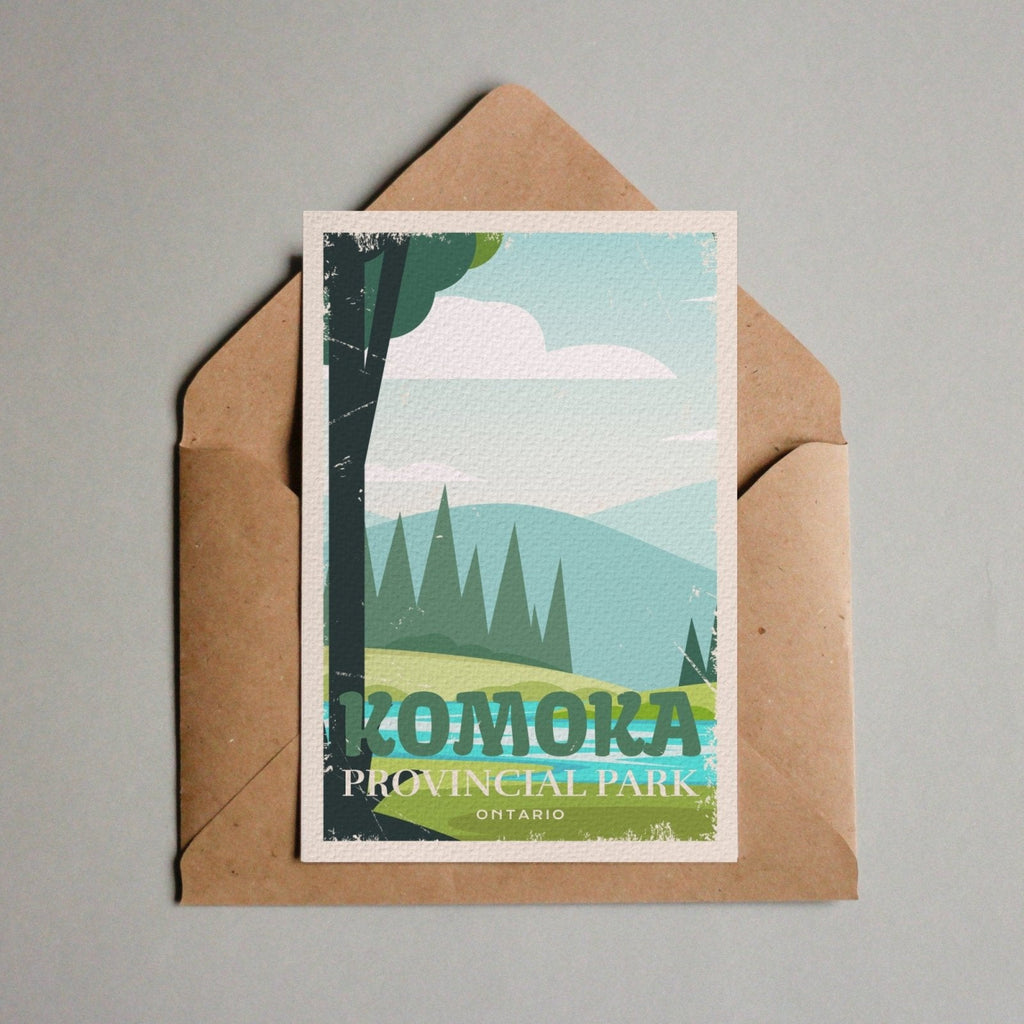 Komoka Ontario Provincial Park Postcard, Canada Parks