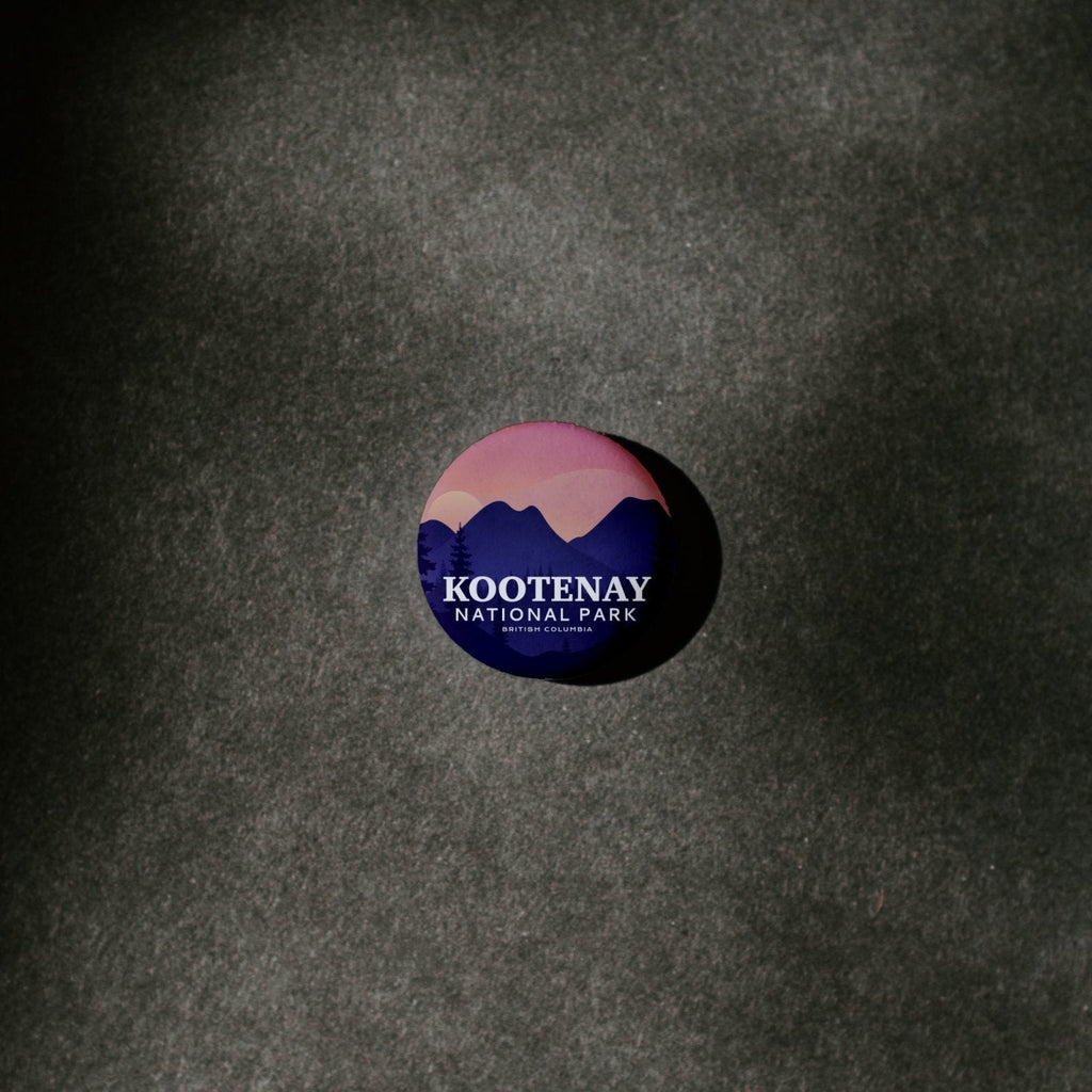 Kootenay National Park of Canada Pinback Button