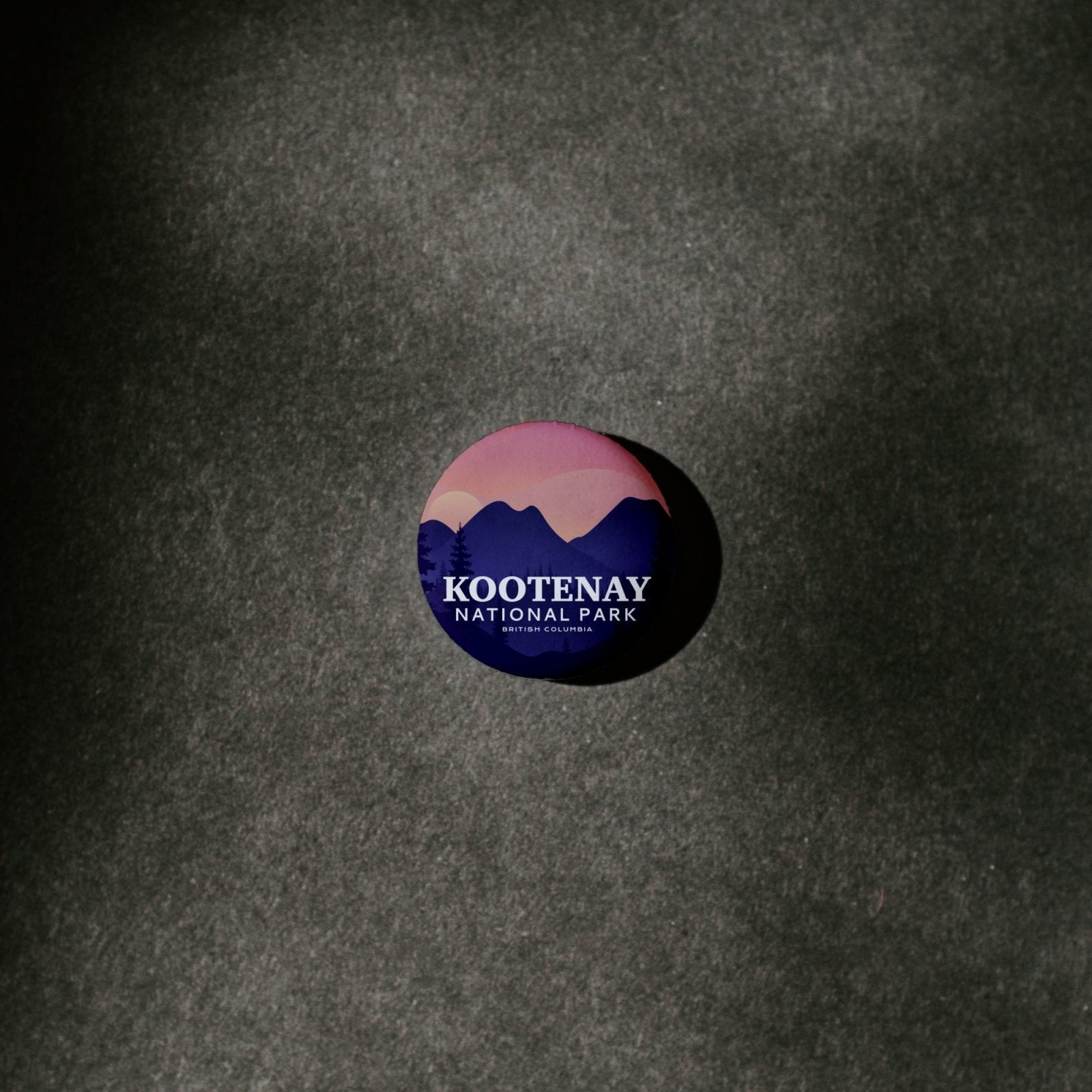Kootenay National Park of Canada Pinback Button
