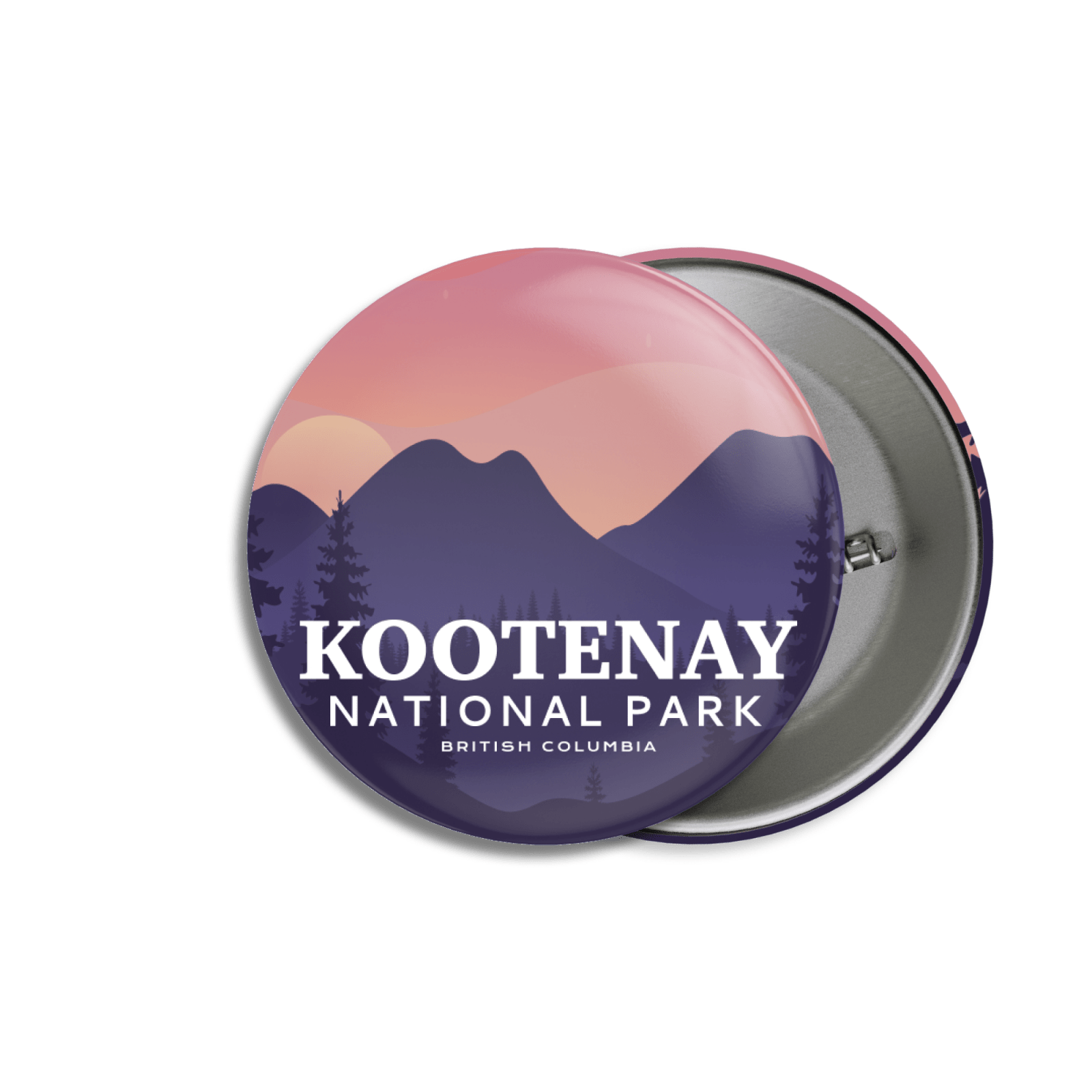 Kootenay National Park of Canada Pinback Button