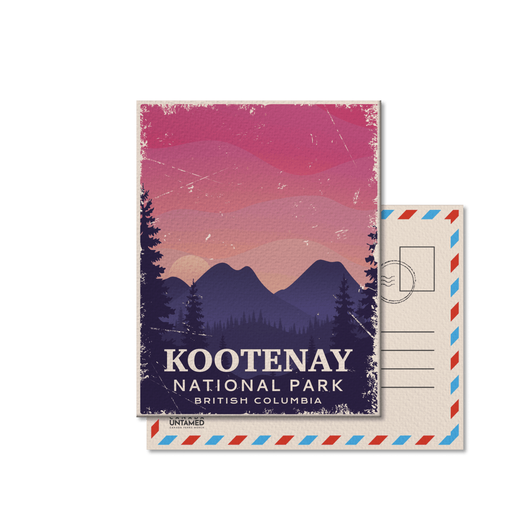 Kootenay National Park of Canada Postcard