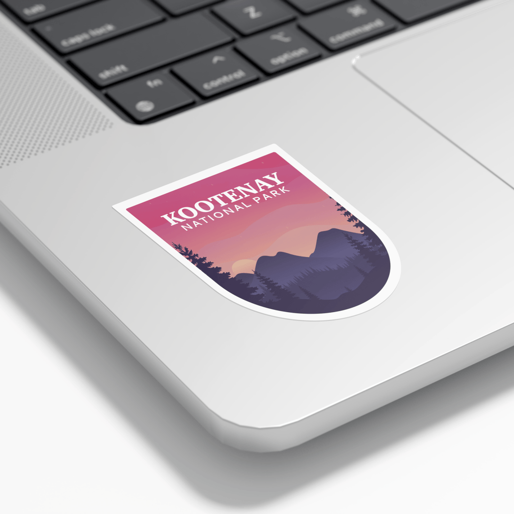 Kootenay National Park of Canada Waterproof Vinyl Sticker