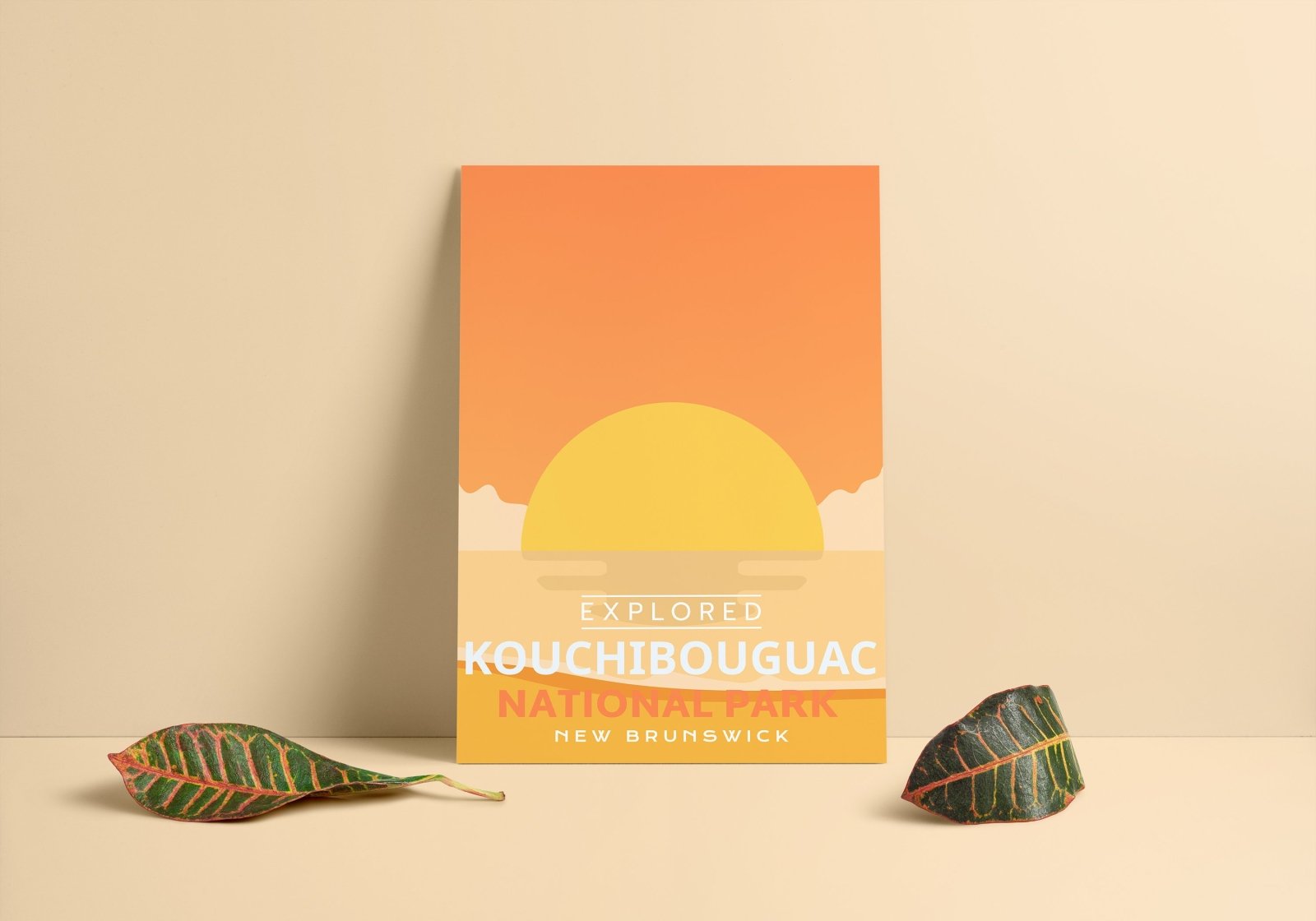 Affiche « Explorée » du parc national de Kouchibouguac