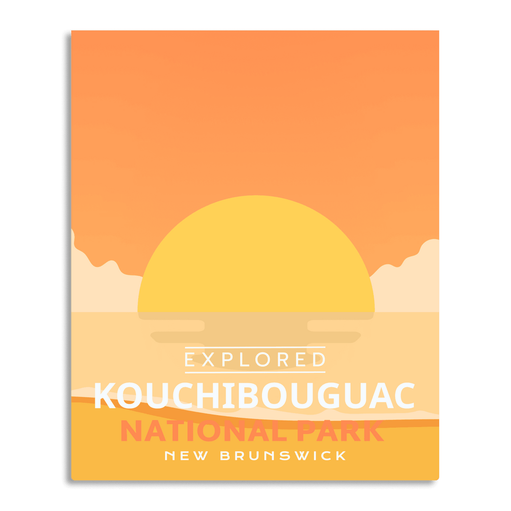 Affiche « Explorée » du parc national de Kouchibouguac