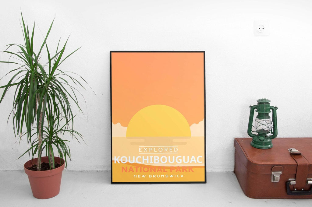 Affiche « Explorée » du parc national de Kouchibouguac