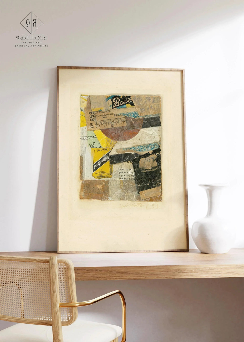 Kurt Schwitters C 31 Giclee Print : Art de collage dadaïste