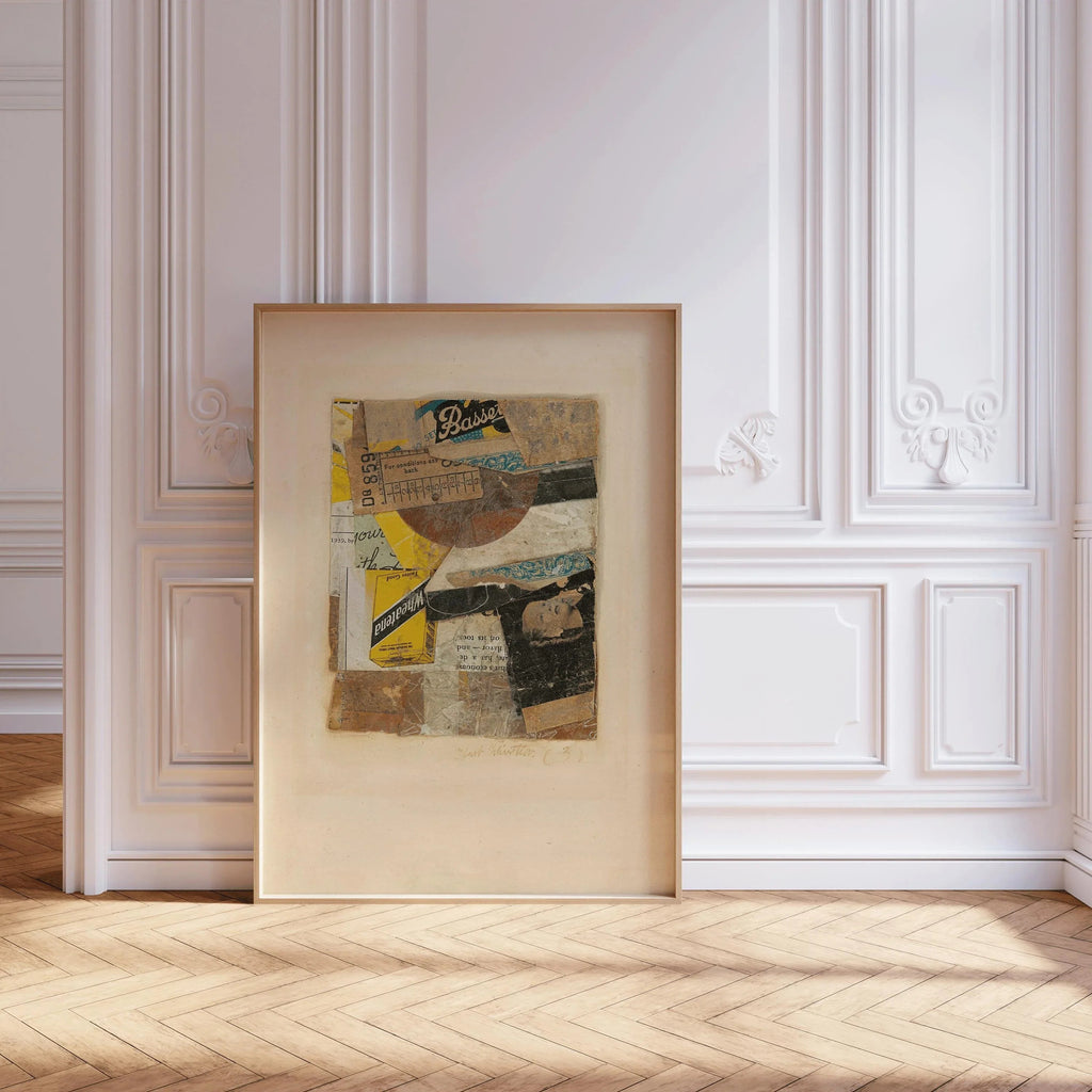 Kurt Schwitters C 31 Giclee Print : Art de collage dadaïste