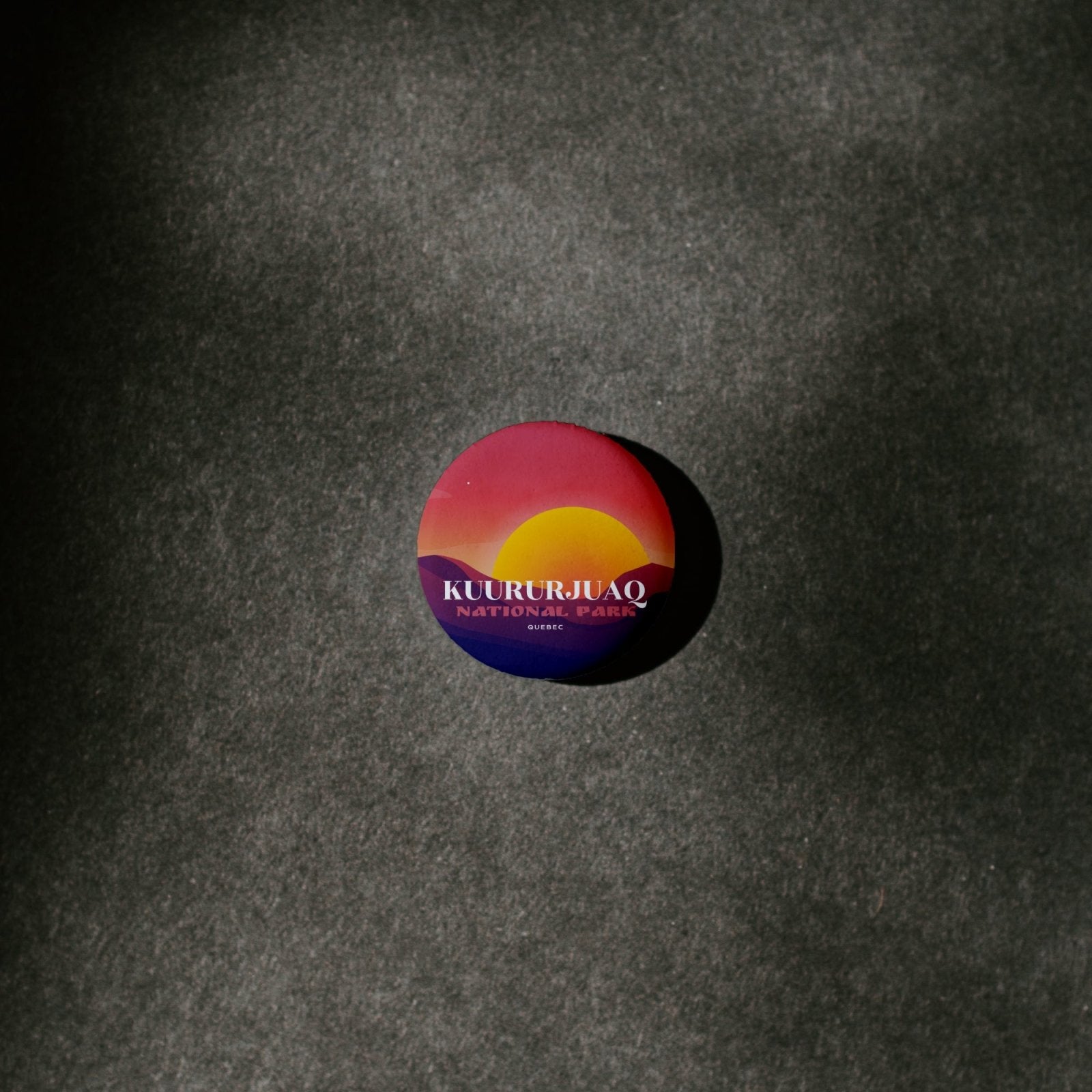Parc national Kuururjuaq, Québec - Bouton à épingle