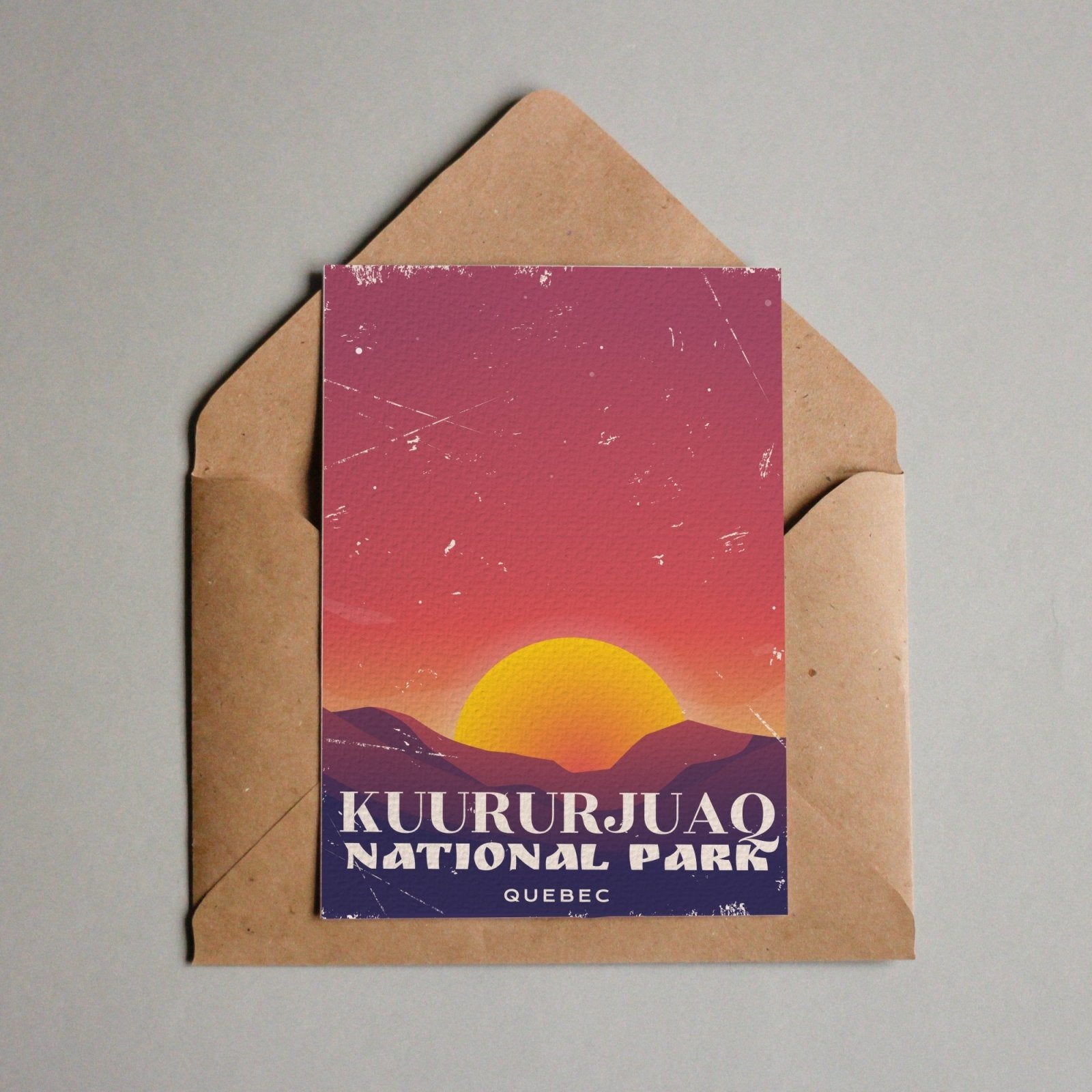 Kuururjuaq Quebec National Park Postcard